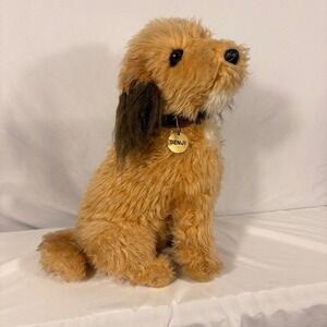 Vintage Benji the Dog Plush Stuffed Animal with Collar and Name Tag Movie Toy